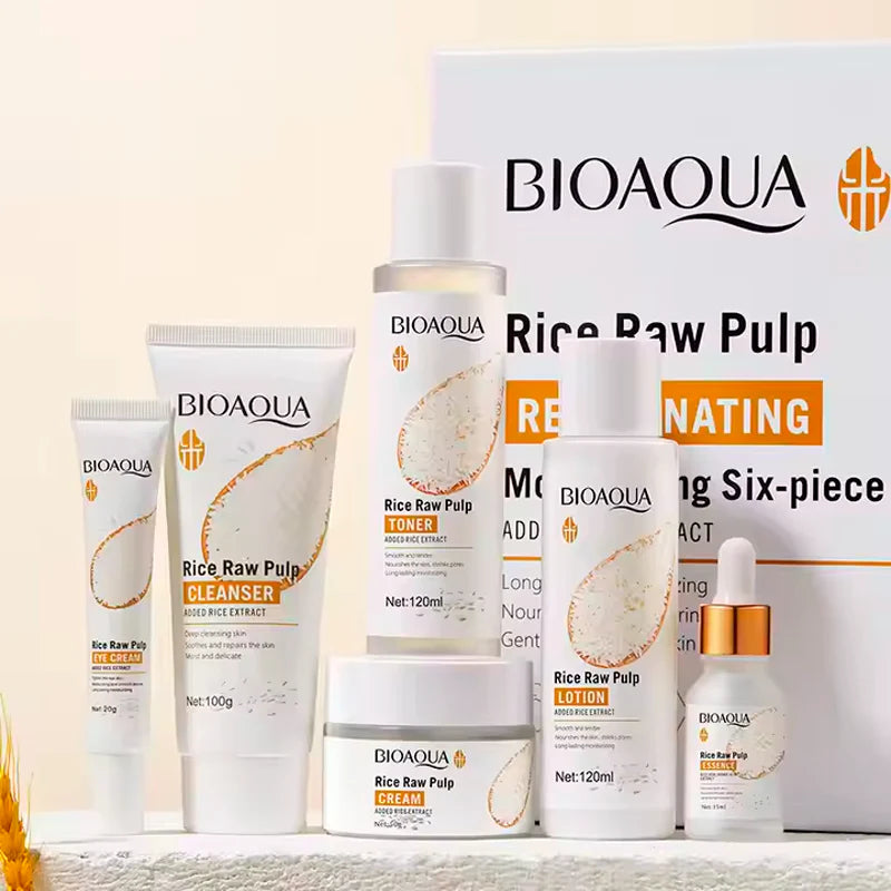 🌿 Combo de Cuidado Facial Bioaqua – Rutina Completa para una Piel Radiante